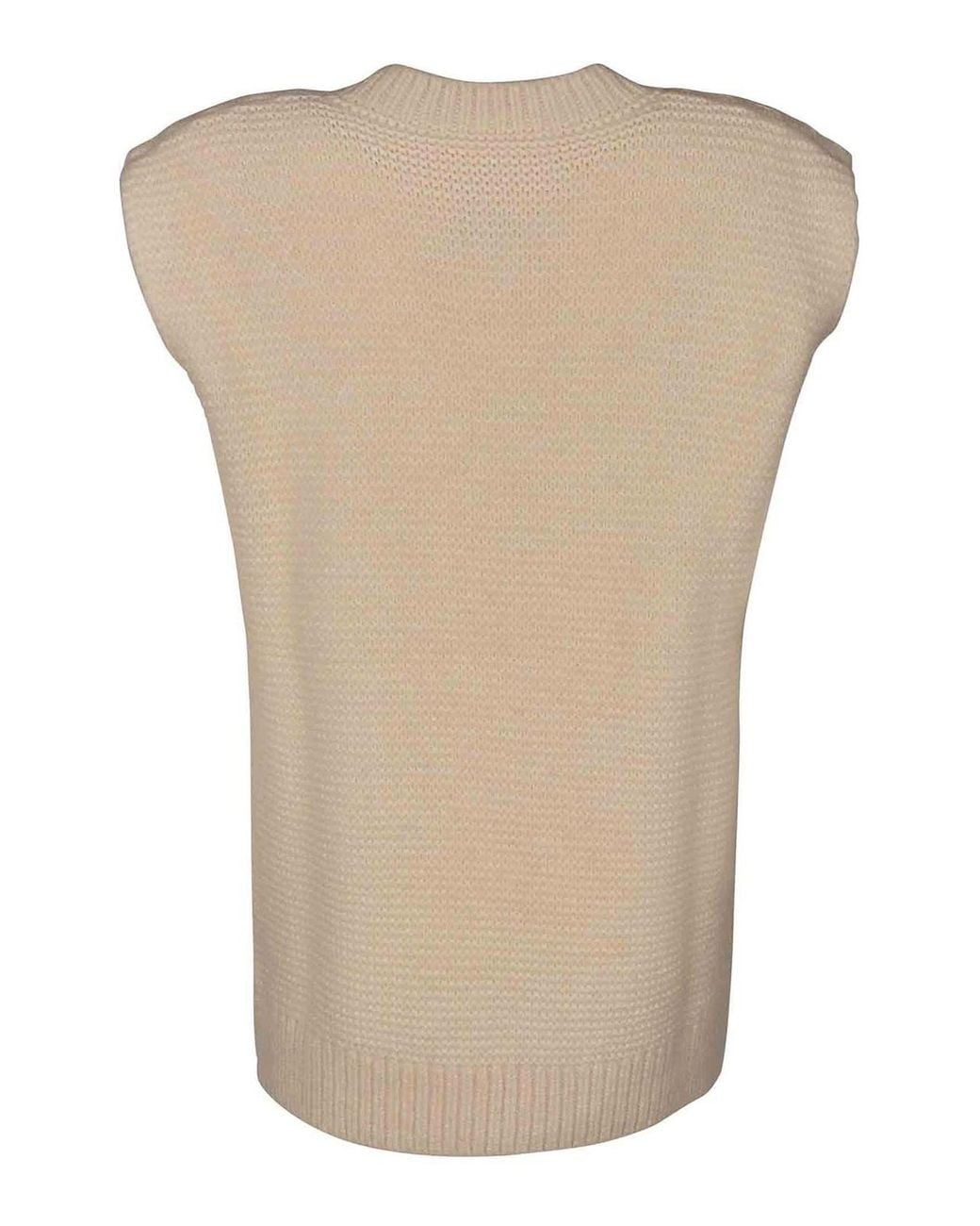 Stella McCartney Natural Waistcoat Jumper