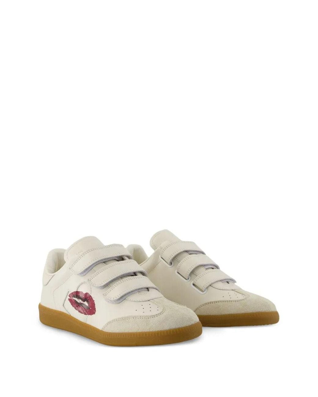 Isabel Marant White Beth Leather