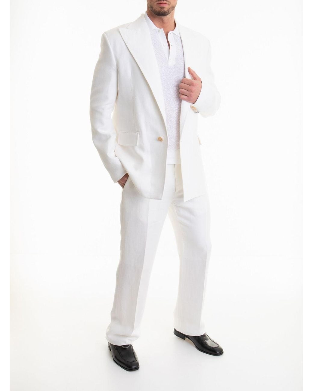 Roberto Cavalli White Jacket for men