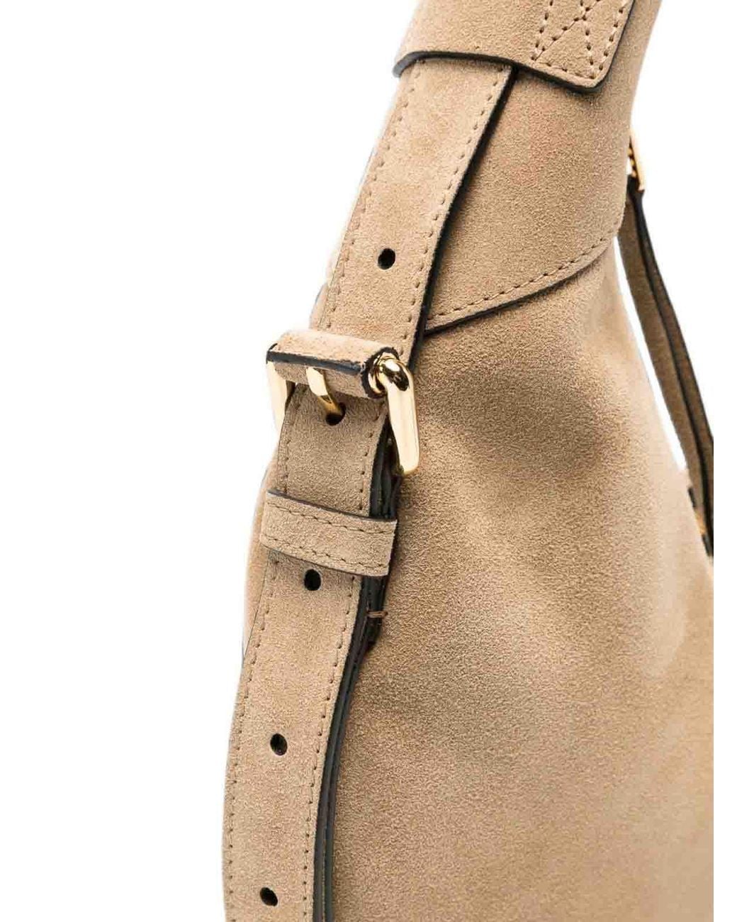 Moschino White Handle Me Leather Shoulder Bag
