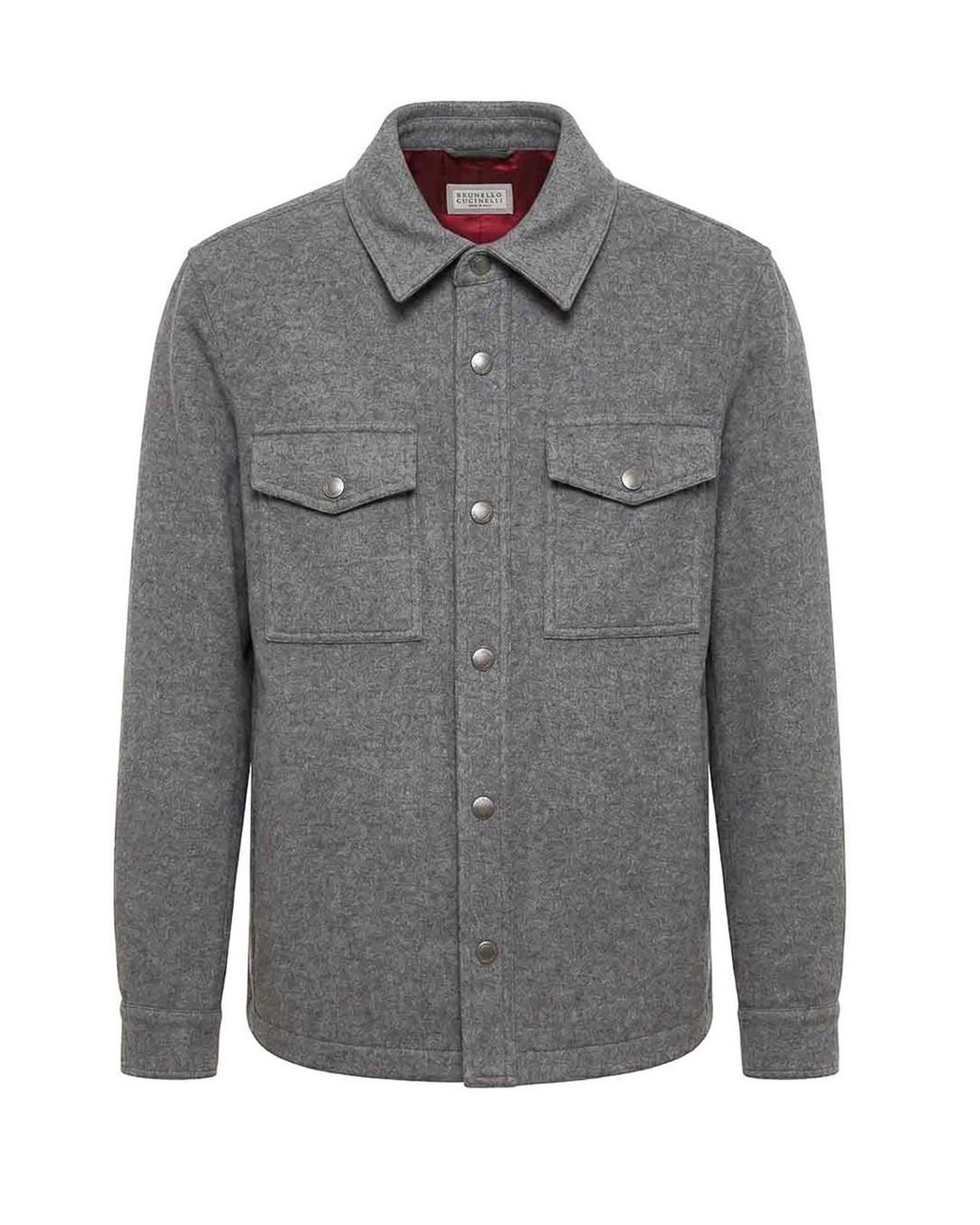 Brunello Cucinelli Gray Jacket for men