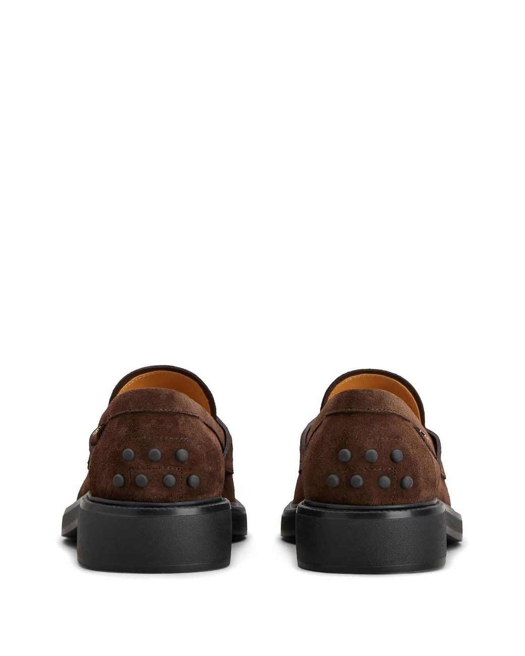Tod's Brown Leather Moccasin