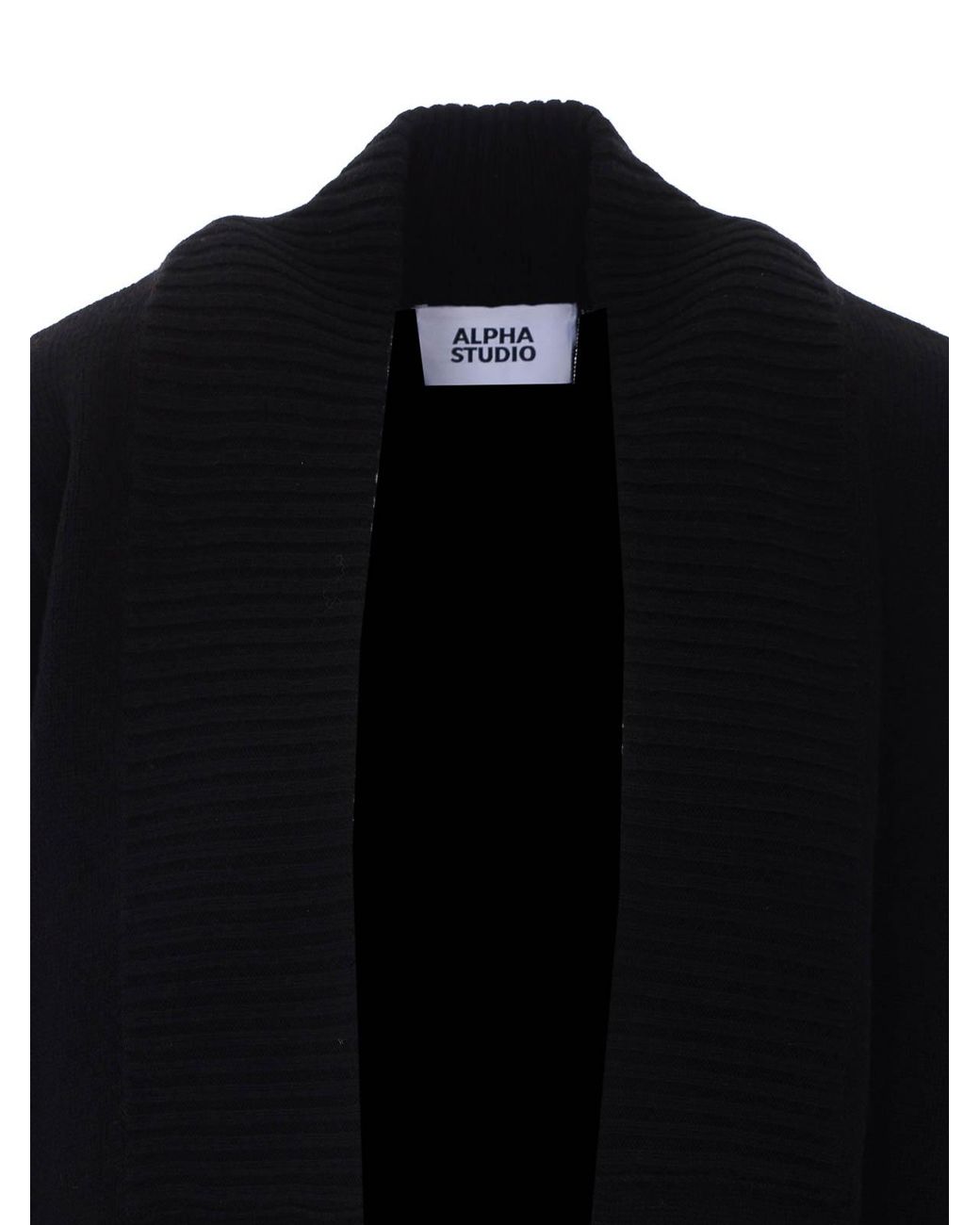 Alpha Studio Black Cardigan