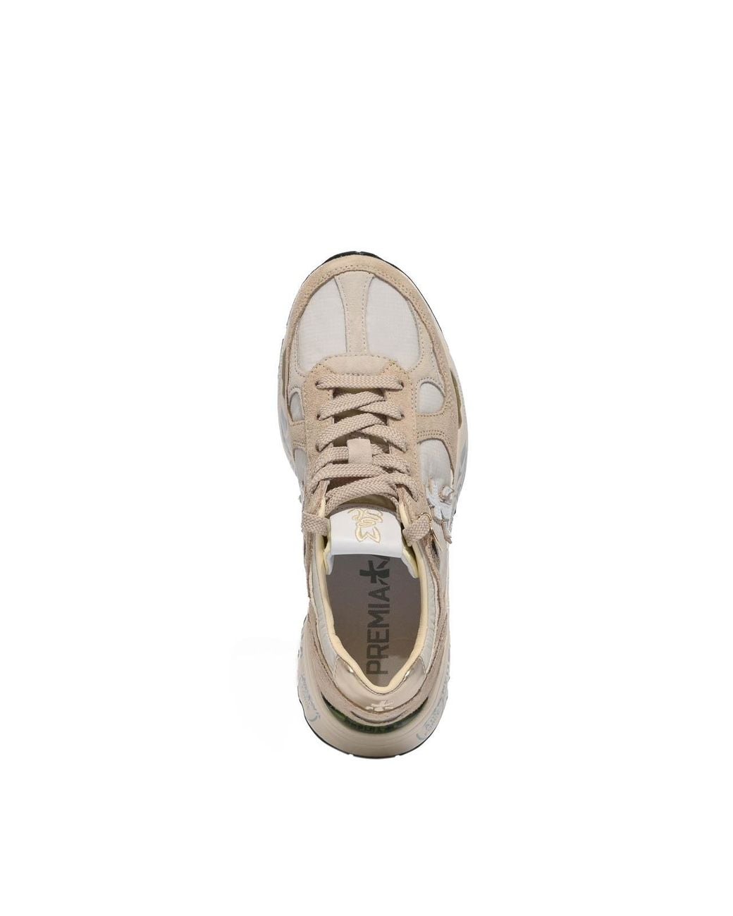 Premiata White Mased 8116 Sneakers