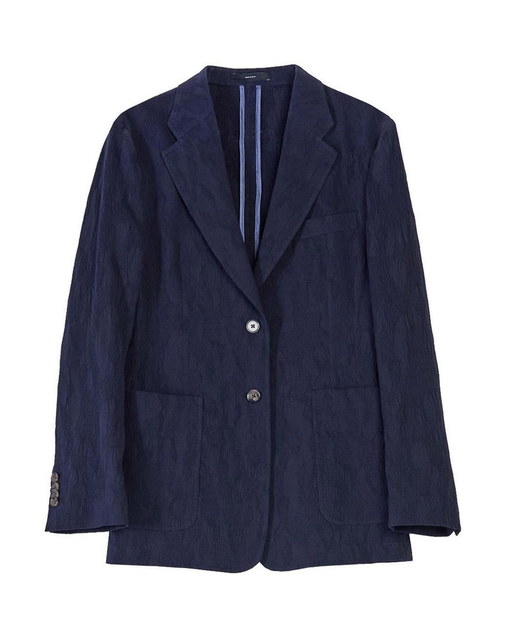 Paul Smith Blue Giacca Sfoderata