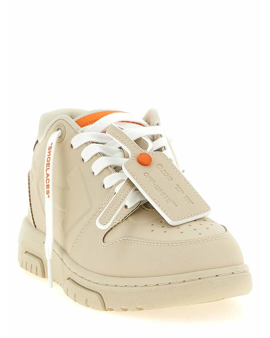 Off-White c/o Virgil Abloh Natural 'out Of Office Molded' Sneakers
