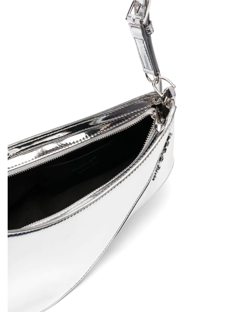 Mugler White Shoulder Bag