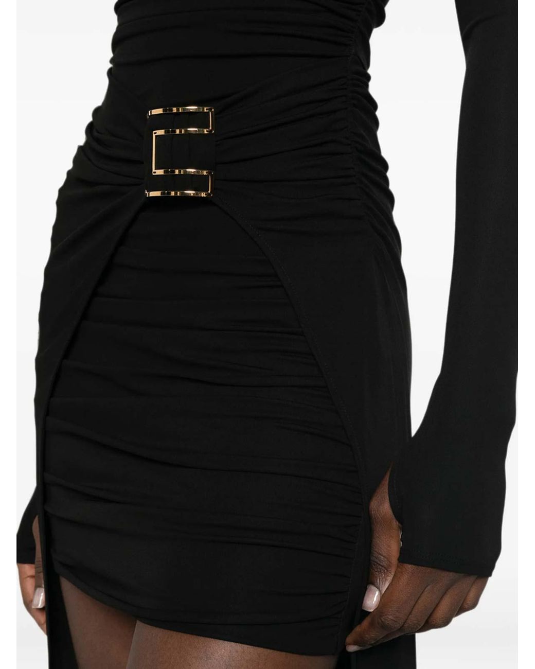Elisabetta Franchi Black Dress