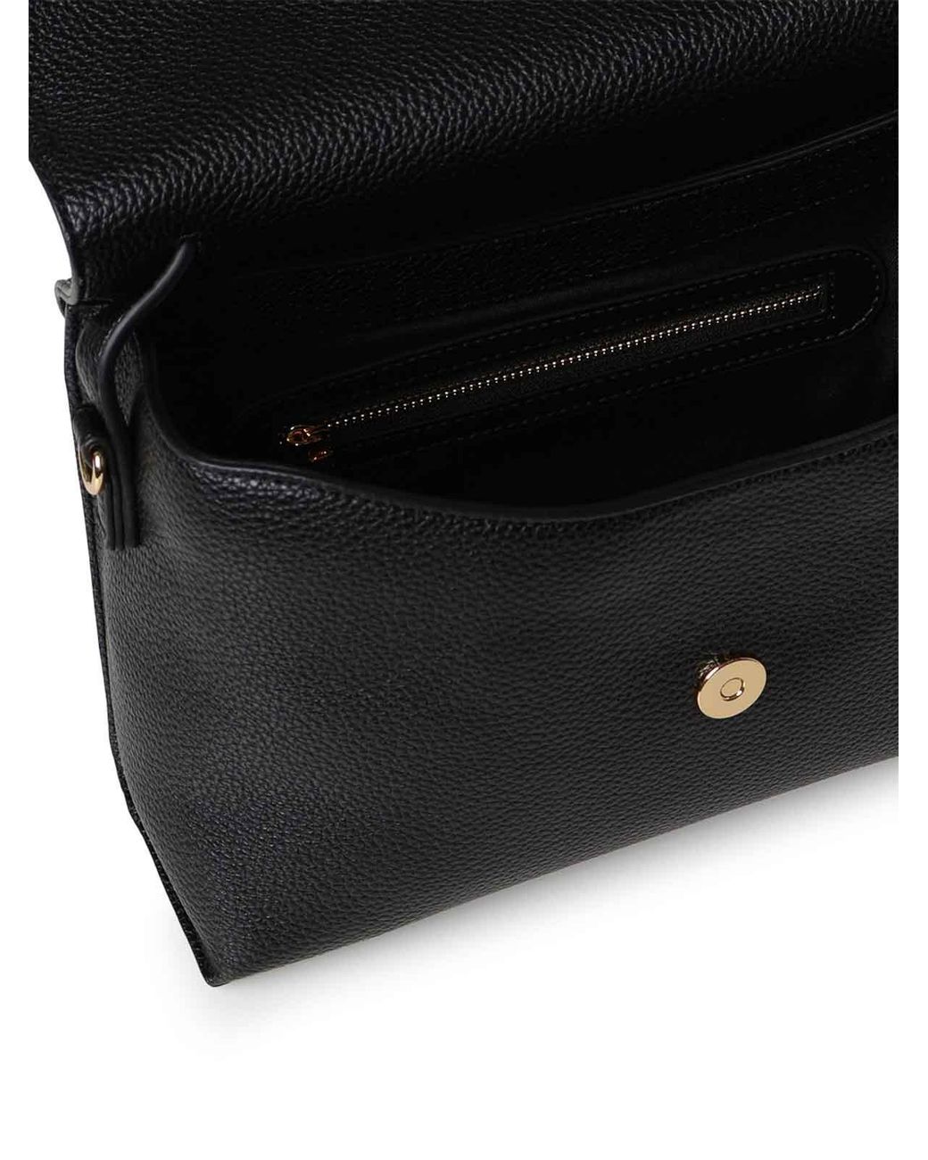 Love Moschino Blue Handbag With Flap