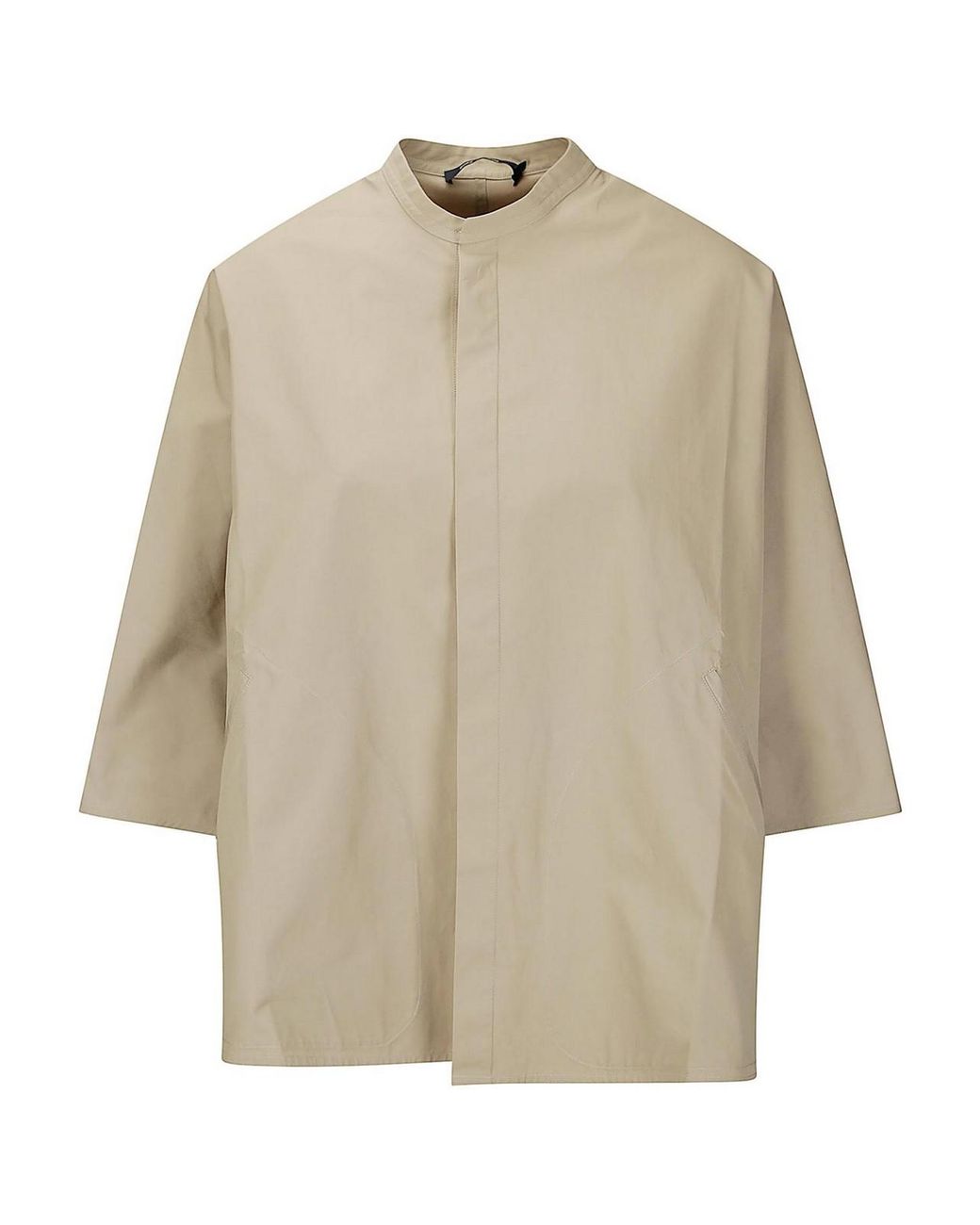 Sofie D'Hoore Hidden Front Lacing Jacket in Natural | Lyst