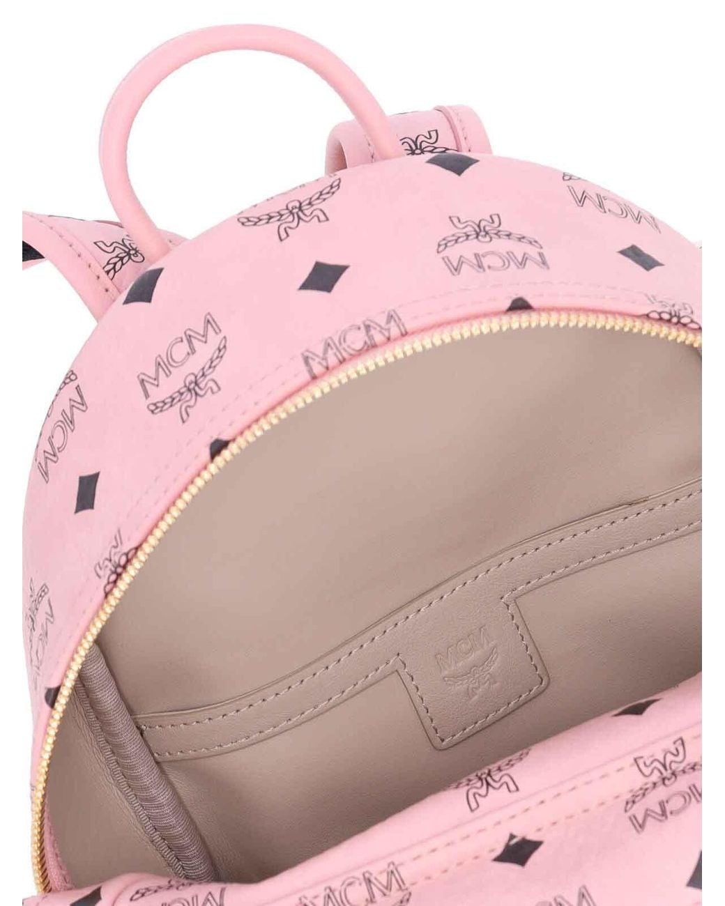 MCM Pink Medium Backpack for men