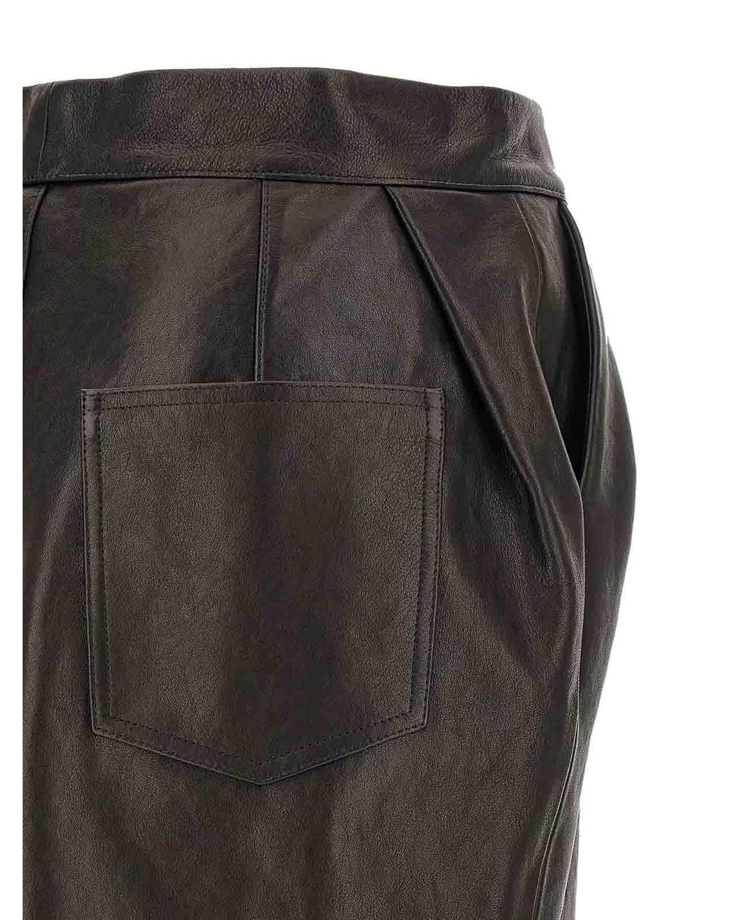 Magda Butrym Black 28' Skirt