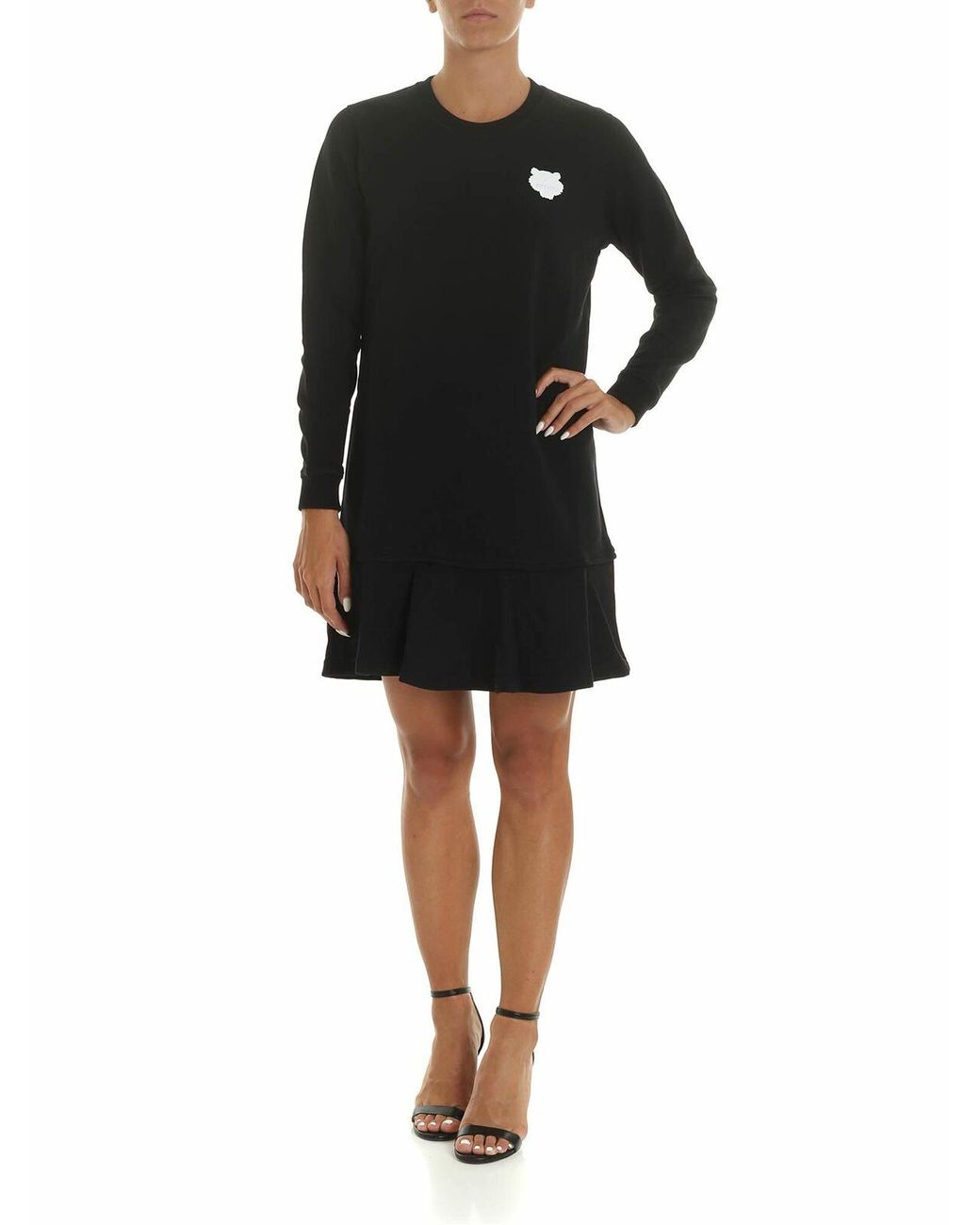 KENZO Black Tiger Crest Dress