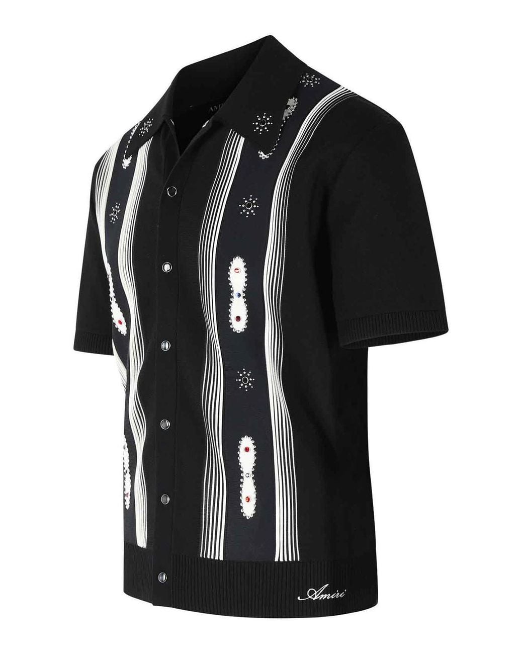 Amiri Black Wool Shirt for men