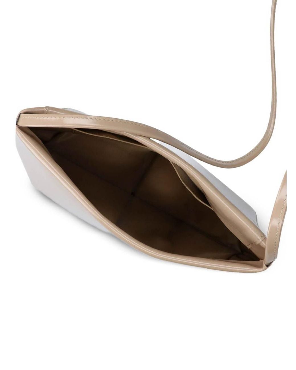 Faune Natural Loge Leather Shoulder Bag