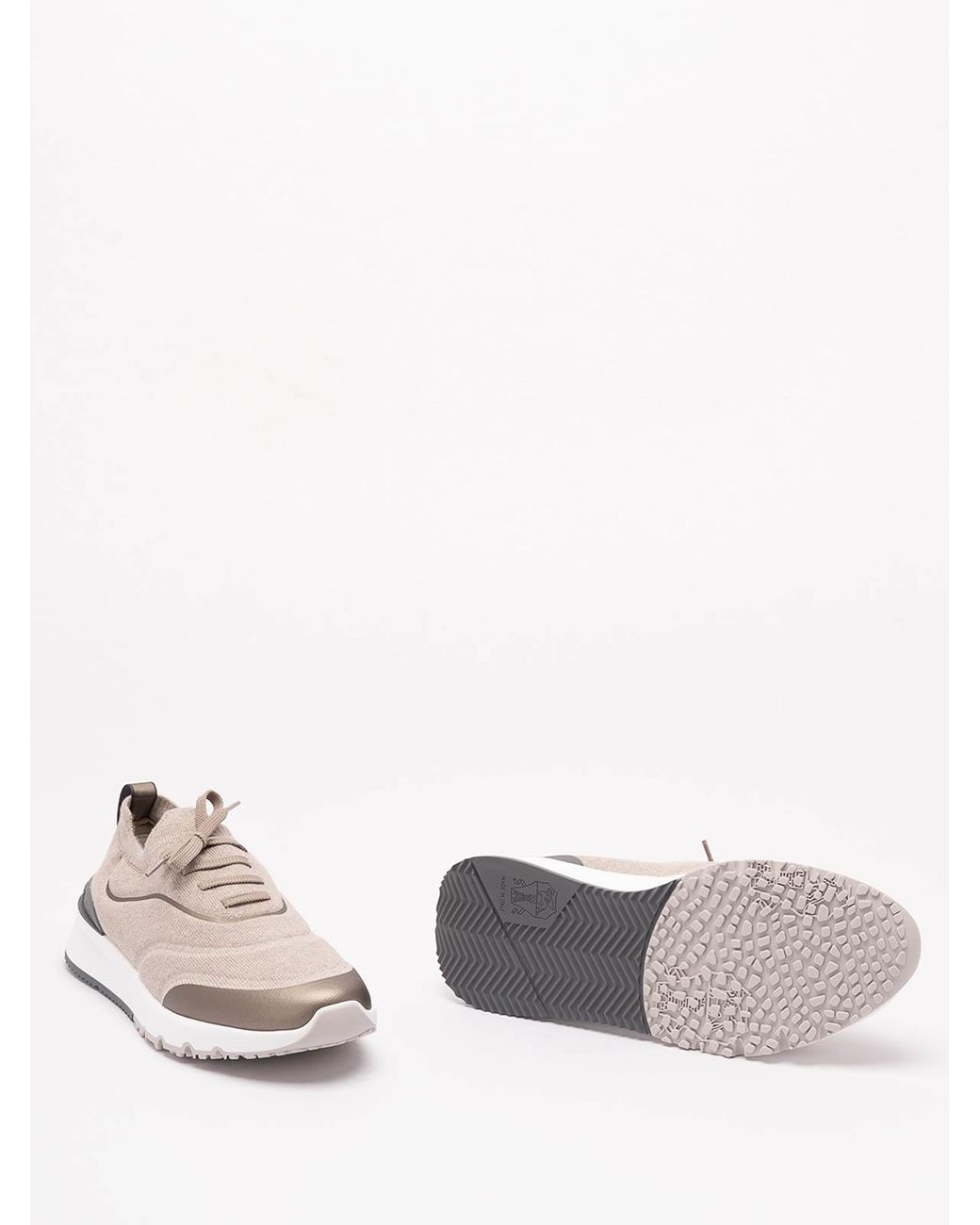 Brunello Cucinelli Pink Sneakers for men