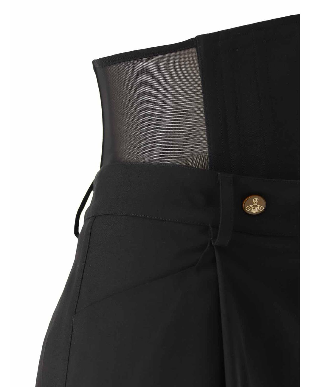 Vivienne Westwood Black Macca Cosert Trouser