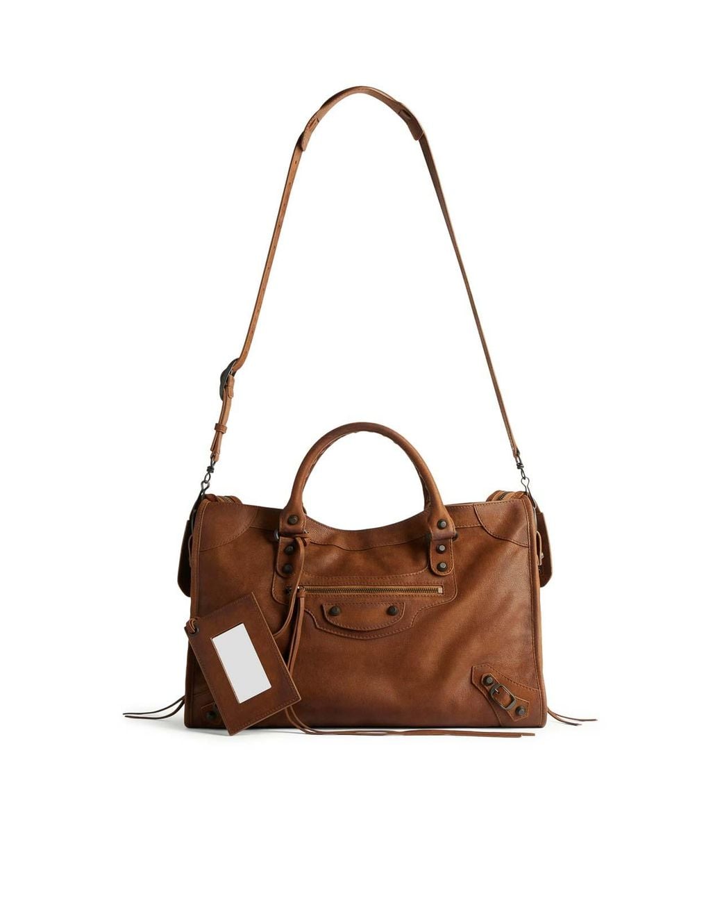 Balenciaga Brown Le City Medium Bag