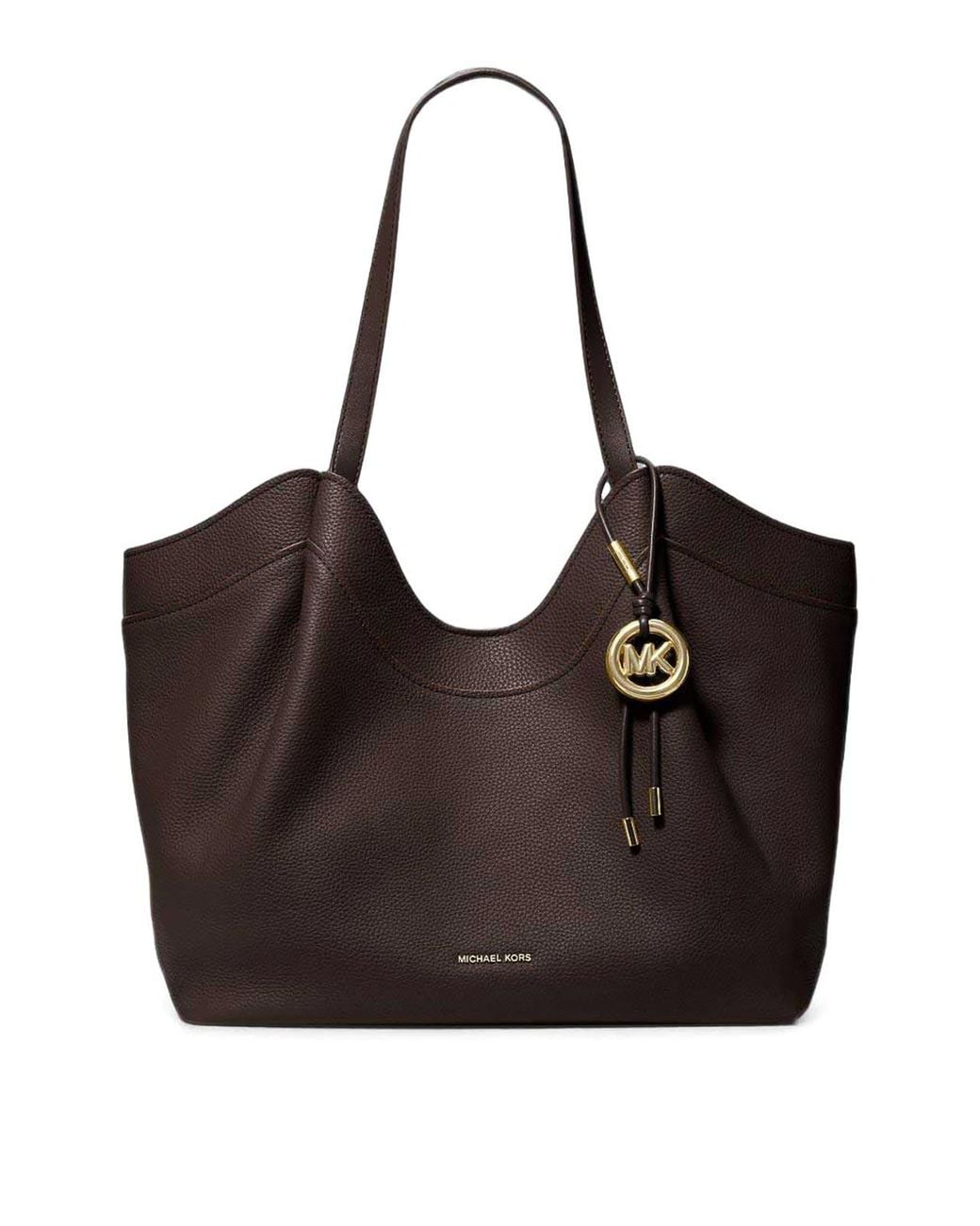 Michael Kors Brown Leather Shoulder Bag