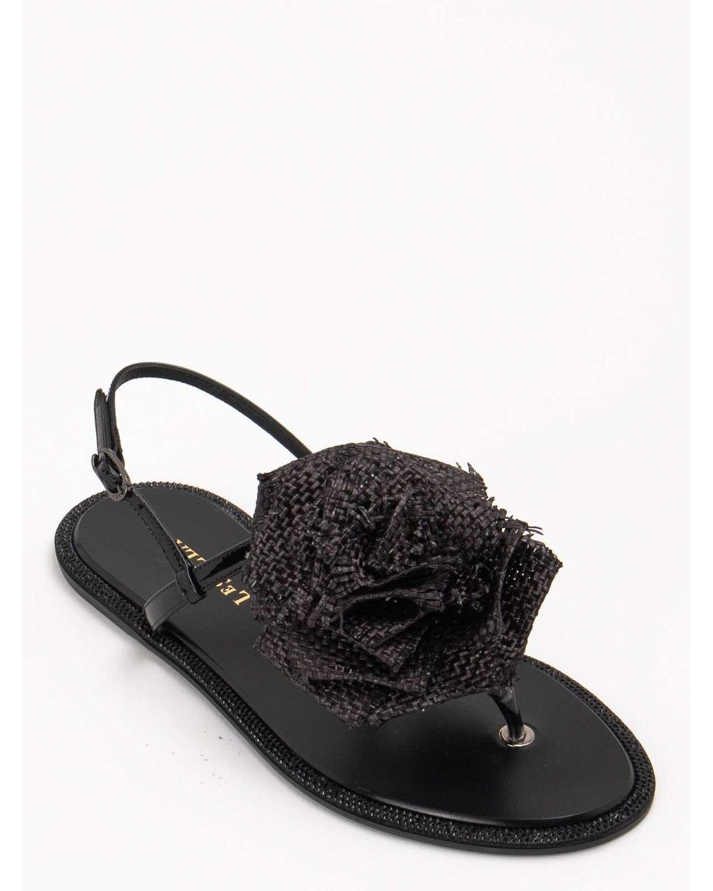 Le Silla Black Sandals