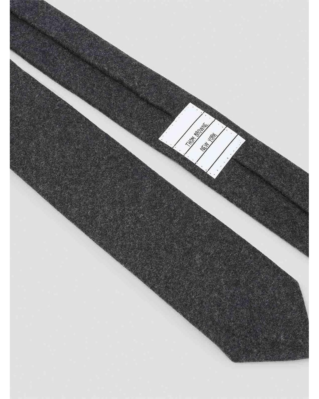 Cravate Thom Browne pour homme en coloris White