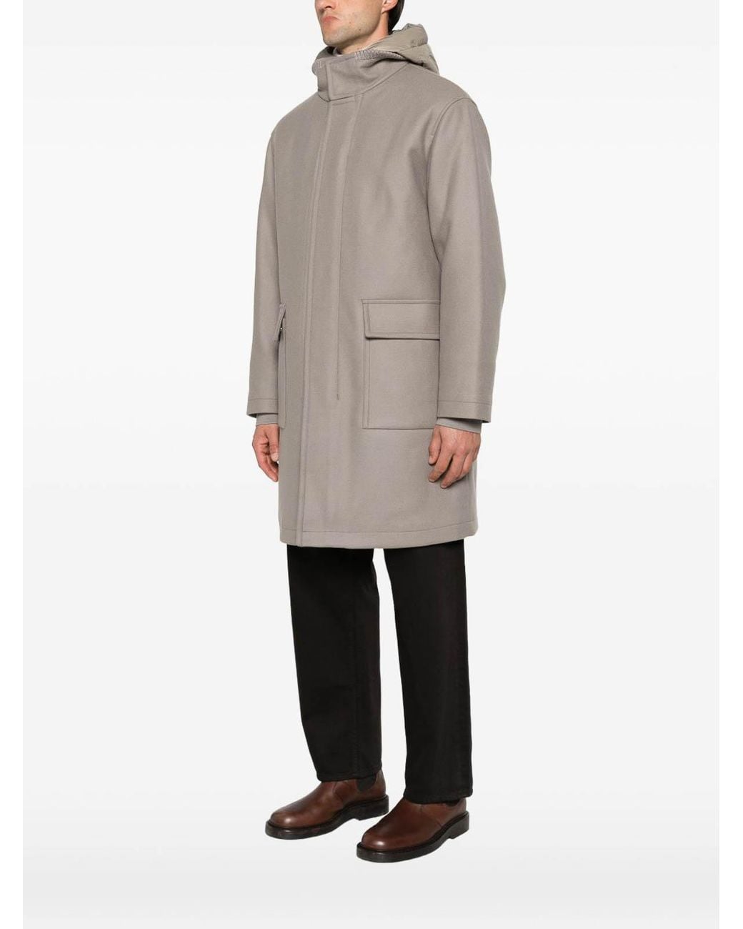 DUNO Gray Coat for men