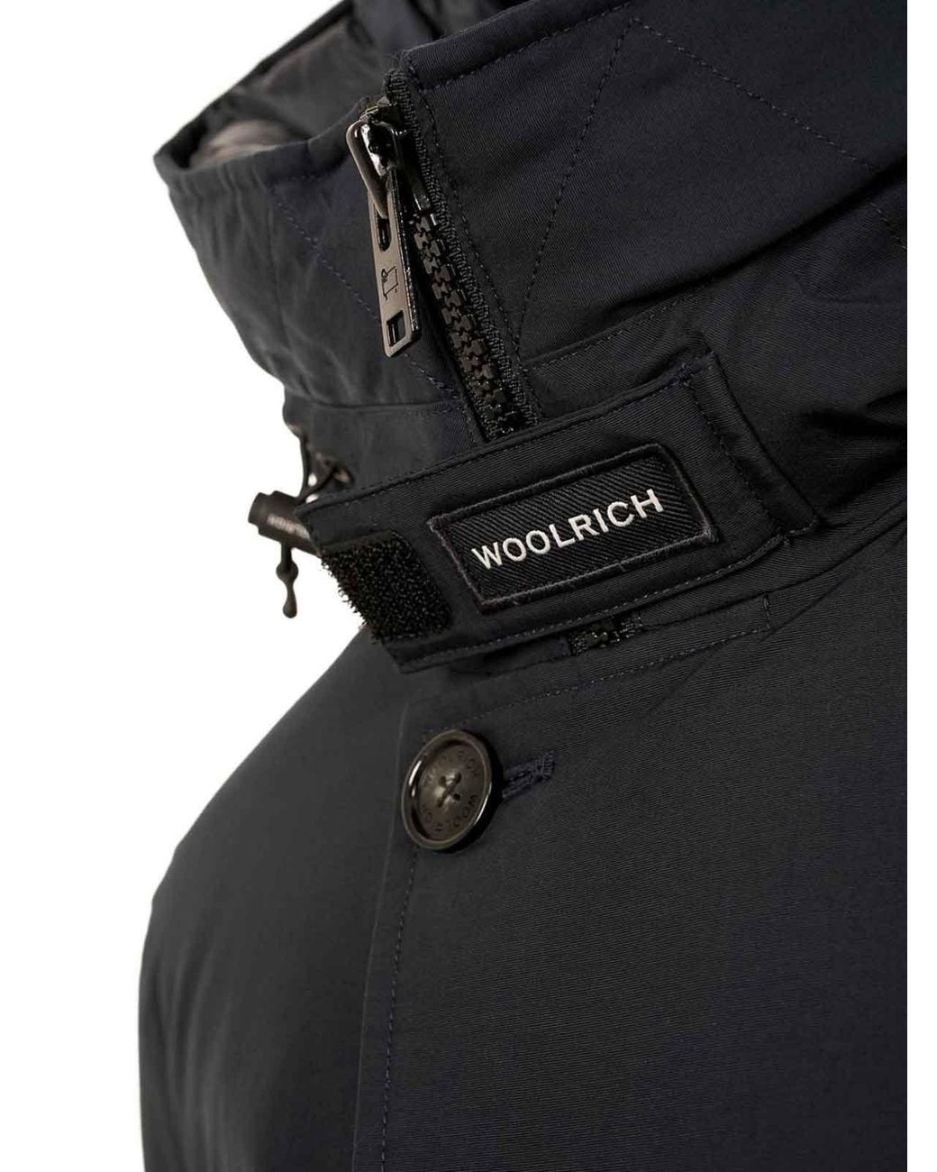 Woolrich Black Parka for men