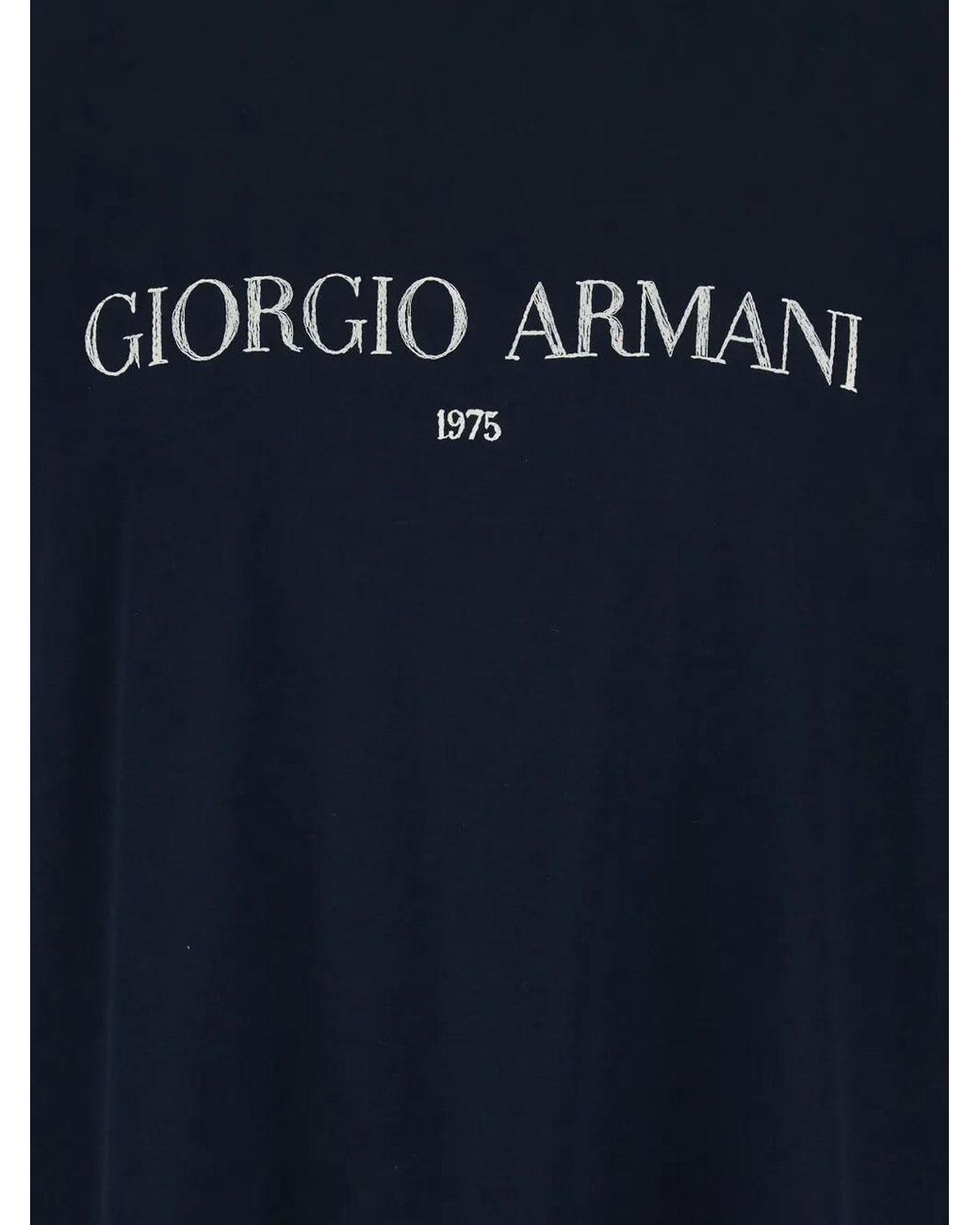 Giorgio Armani Blue T-Shirts for men