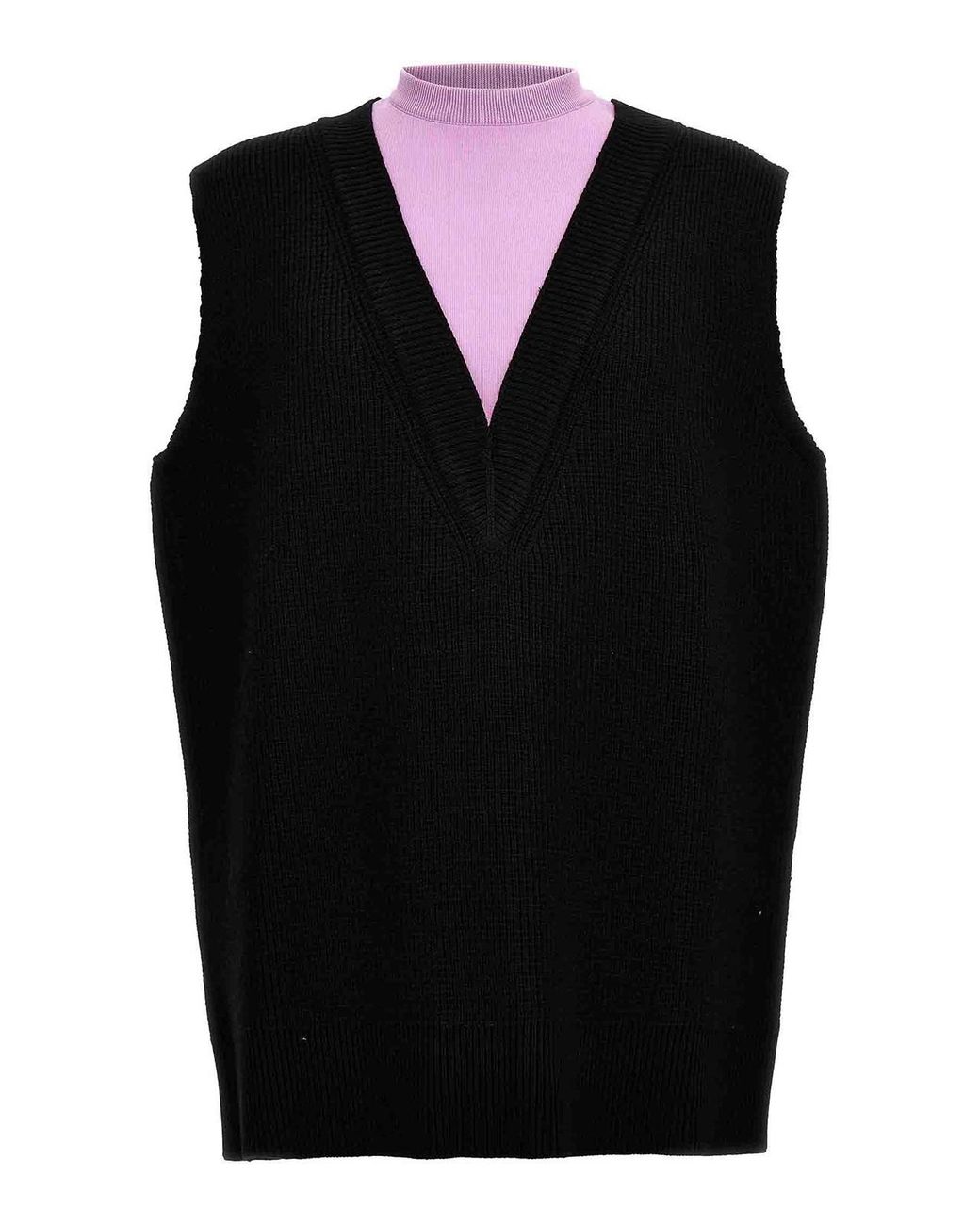 Chaleco Jil Sander de hombre de color Black