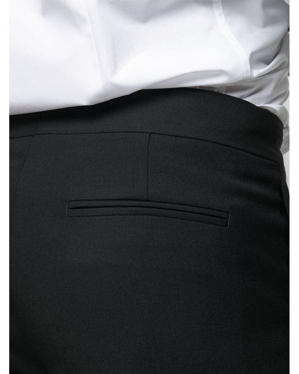 Off-White c/o Virgil Abloh Black Straight Leg Trousers for men