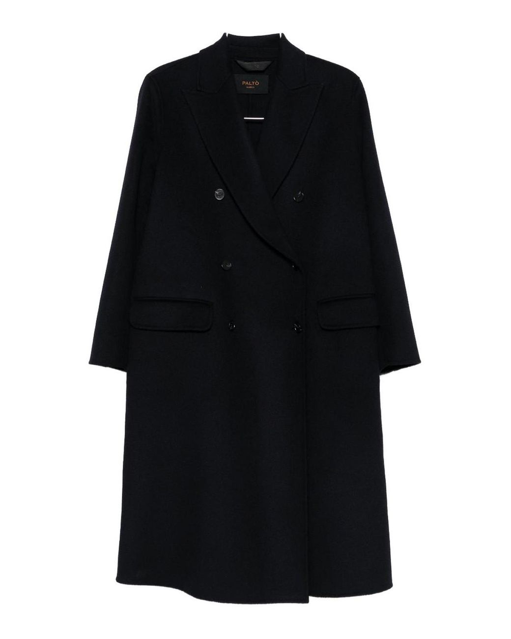 Paltò Black Arianna Wool Coat