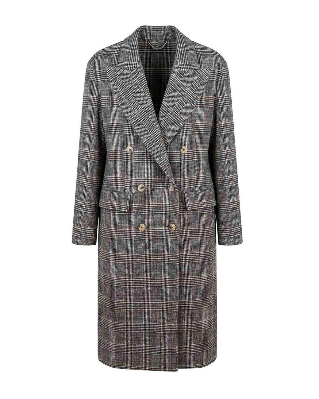 Ermanno Scervino Gray Coat