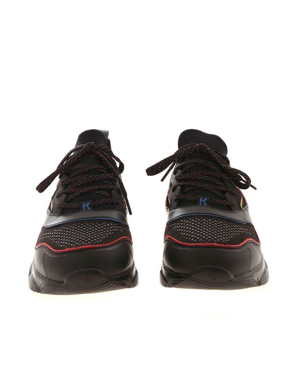 Karl Lagerfeld Black Verge Sneakers for men