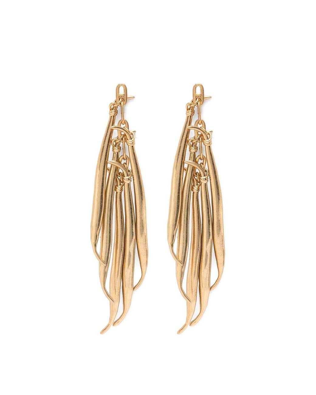 Jacquemus Metallic Haricots Earrings