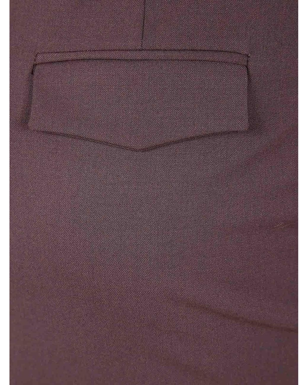 Thelatest Purple Bree Wool Polyester Ab Long Dress
