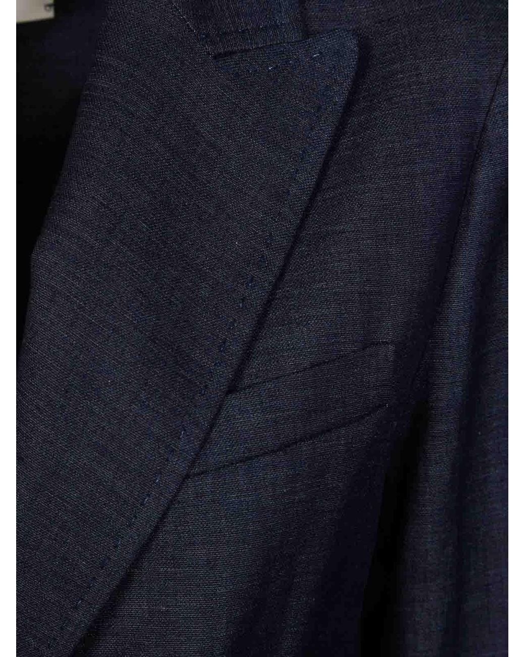 Circolo 1901 Blue Dp Linen Cotton Denim Effect