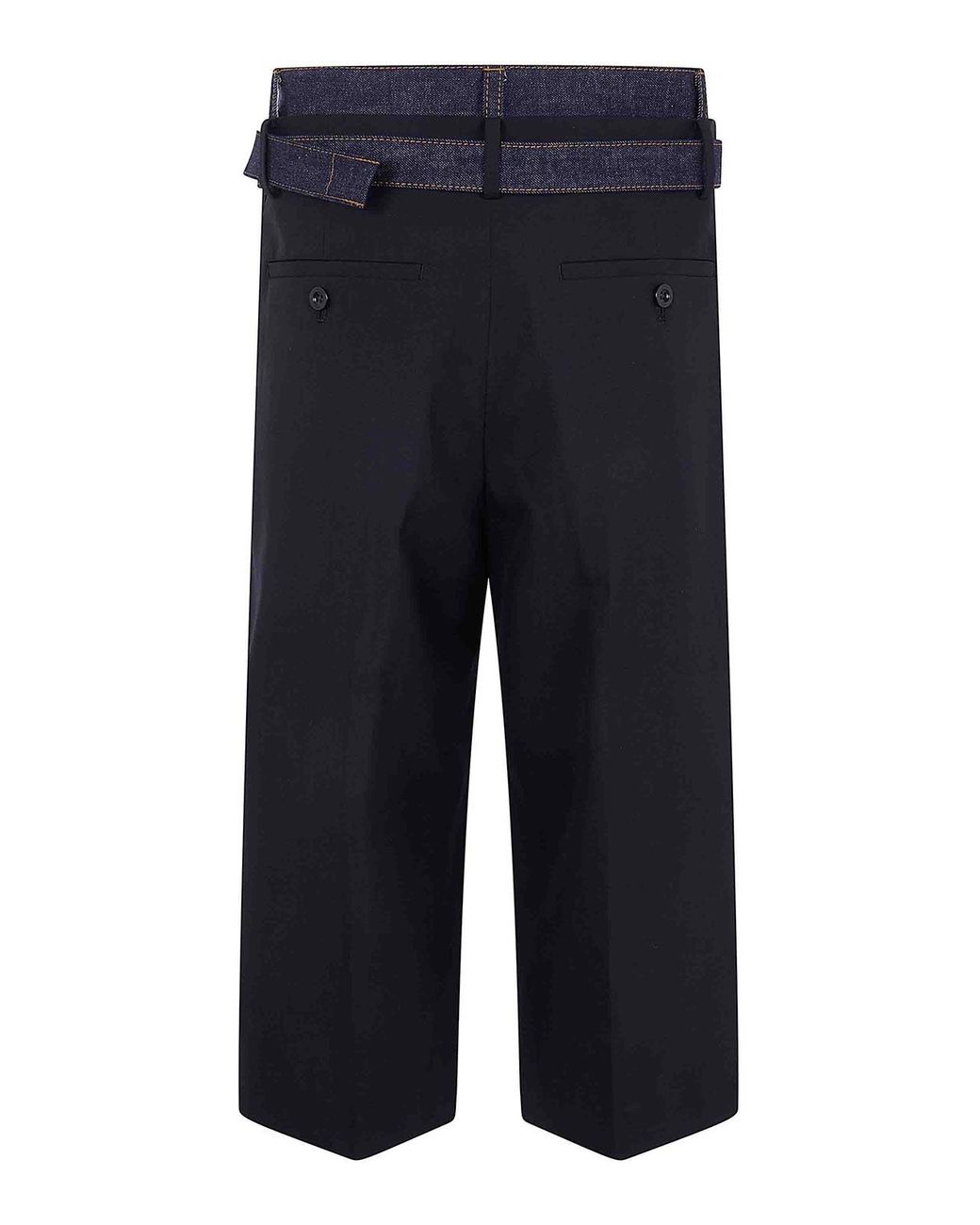 Sacai Blue Suiting X Denim Pants