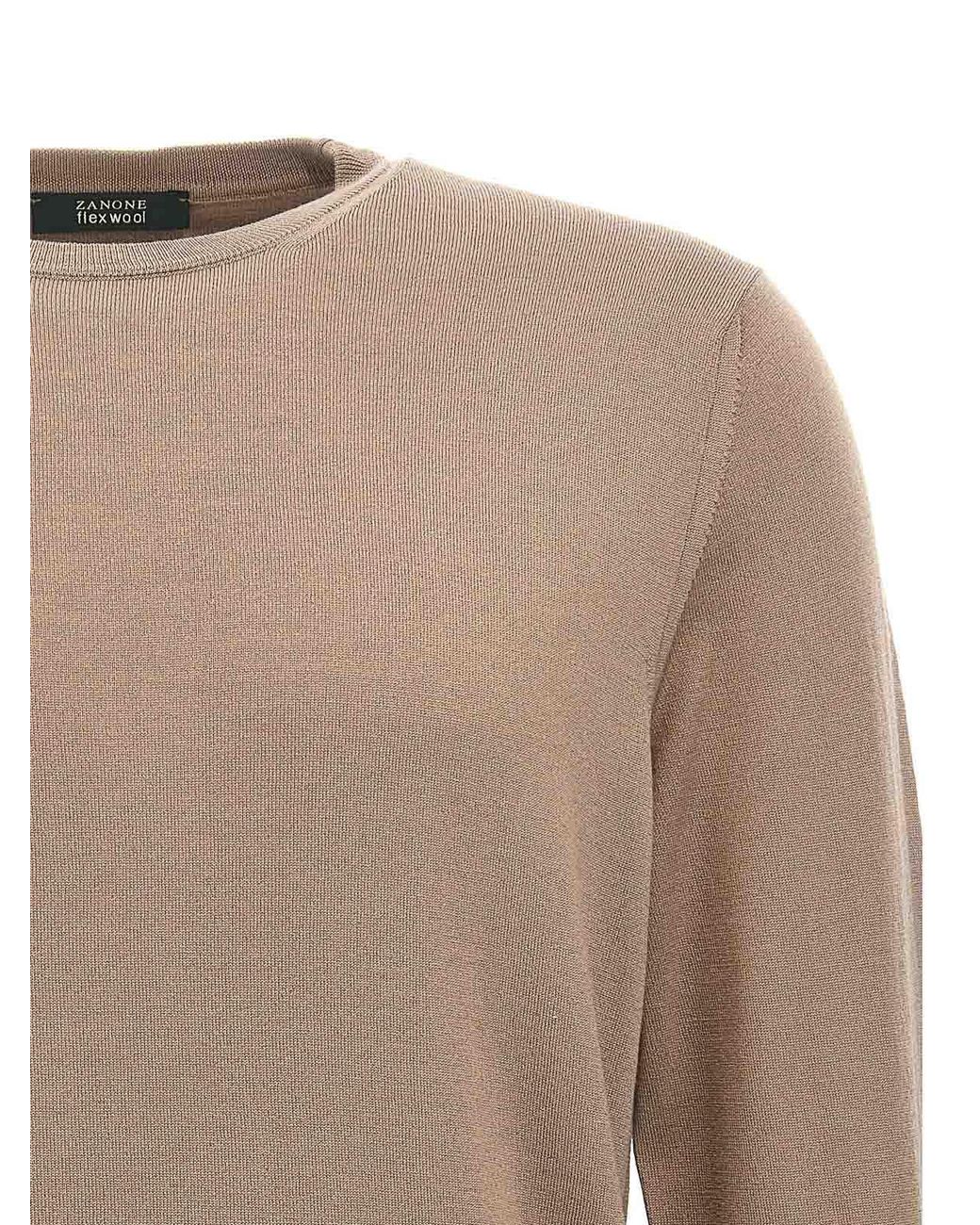 Pull Col Rond Zanone pour homme en coloris Brown
