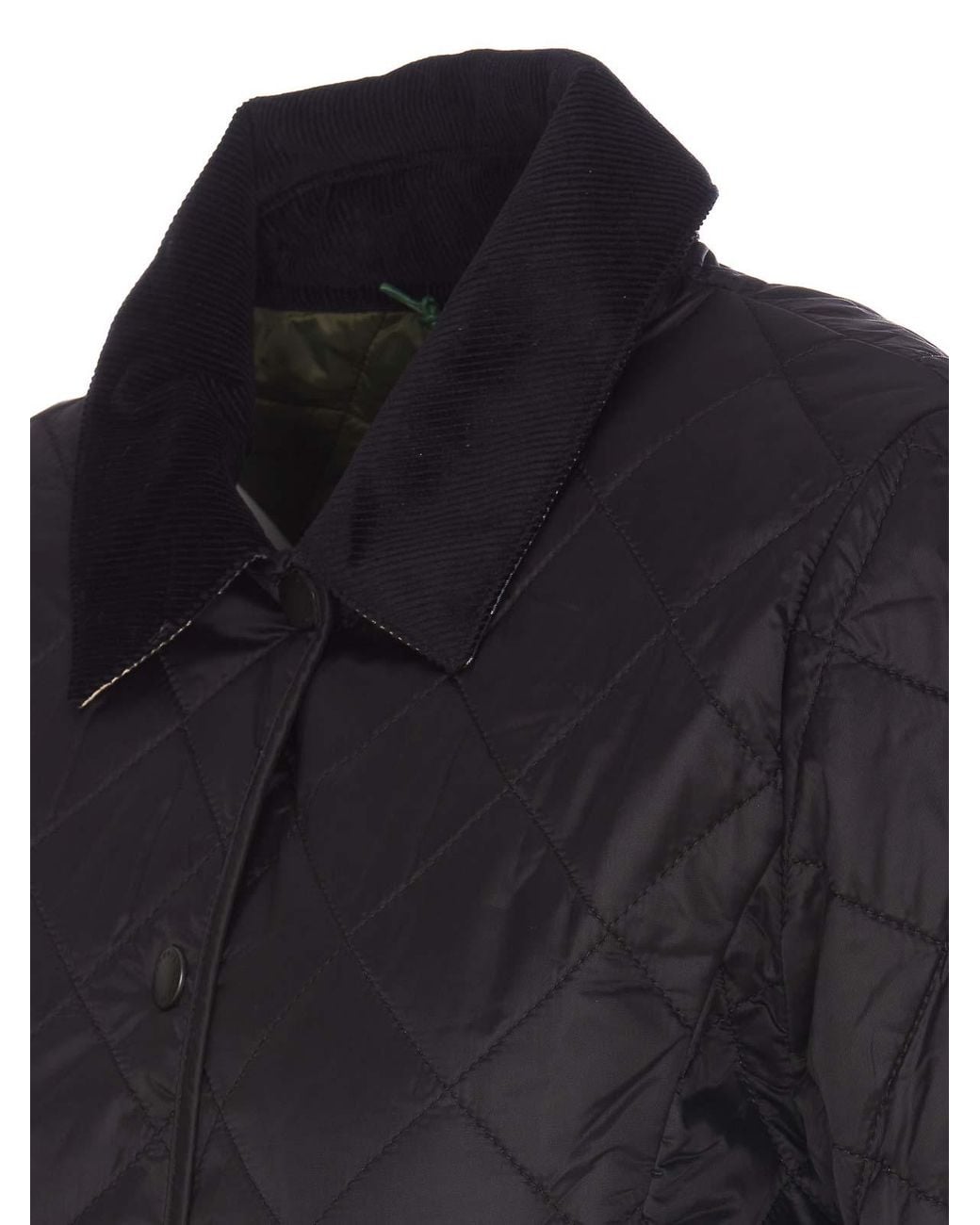 Barbour Black Deveron Quilted Jacket