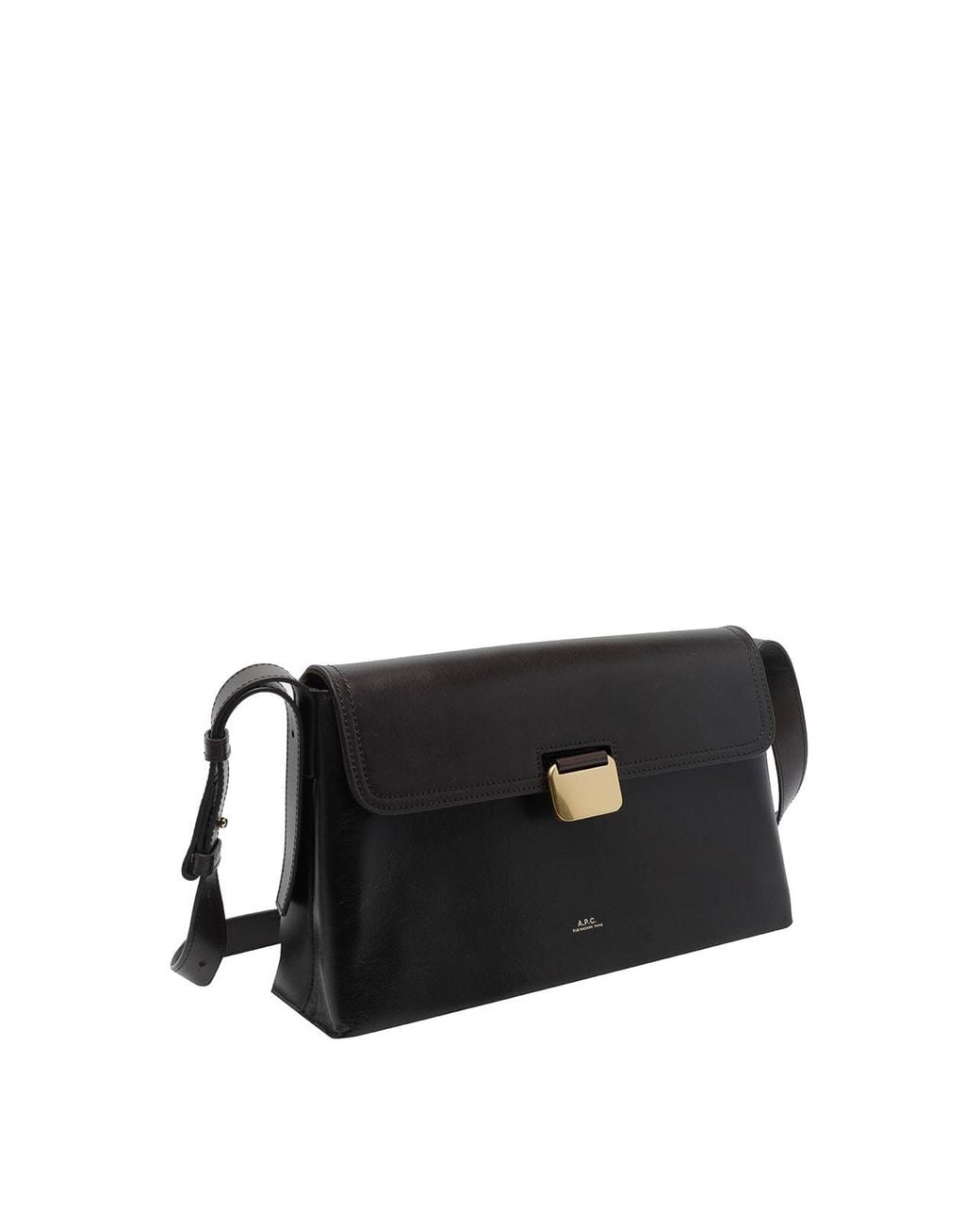 A.P.C. Black Simone Shoulder Bag