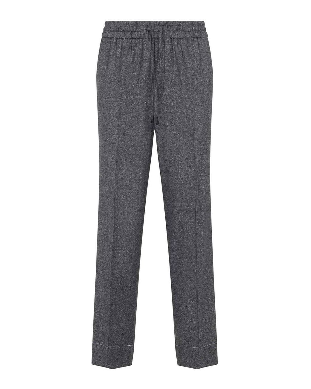 Brioni Gray Asolo Pants for men