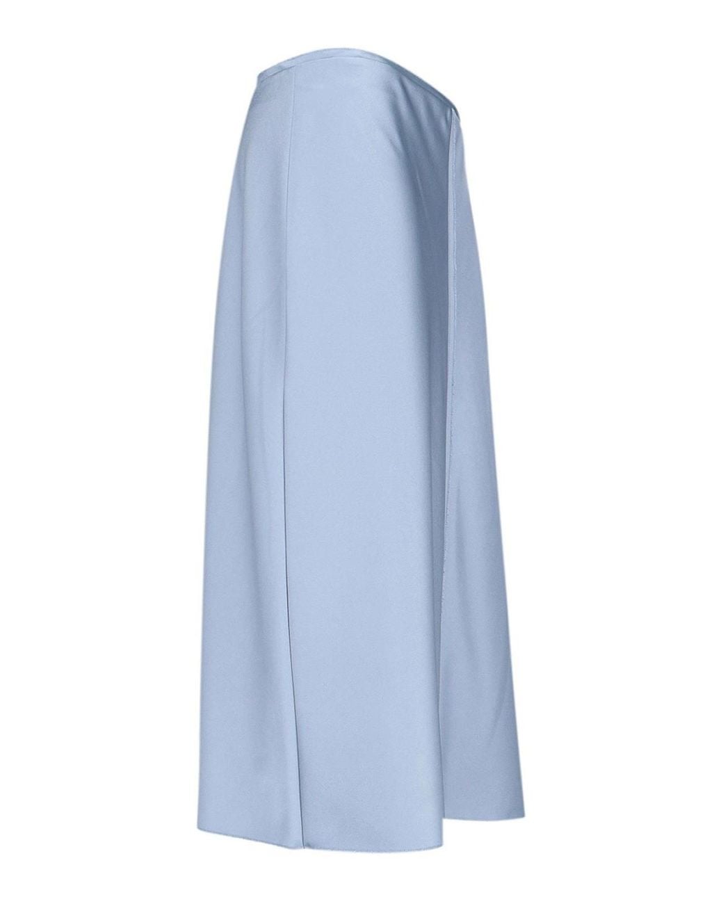 Jupe Midi AMI en coloris Blue