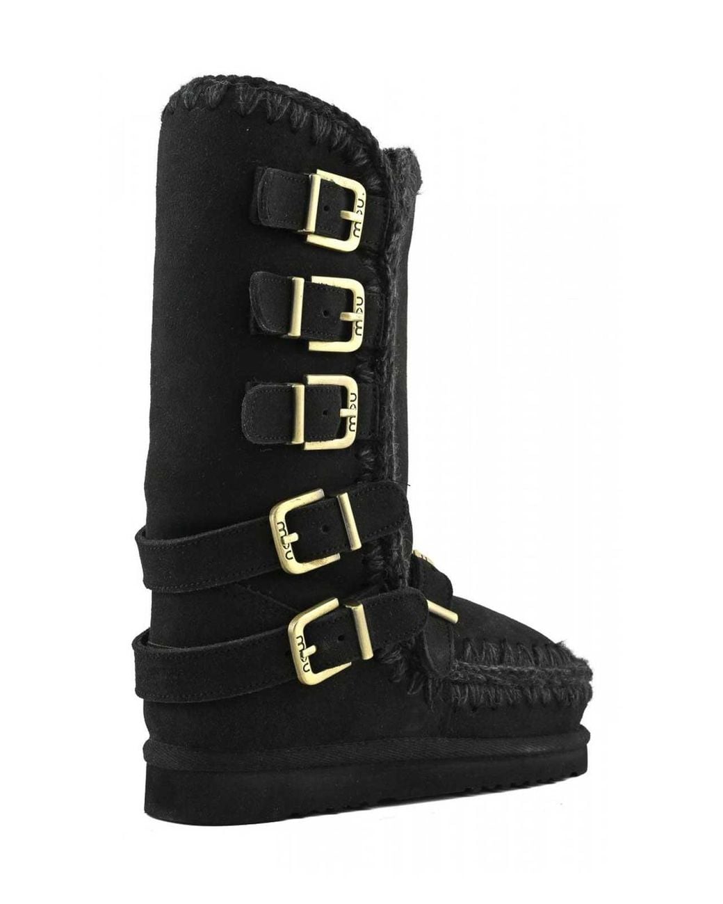 Mou Black Boots
