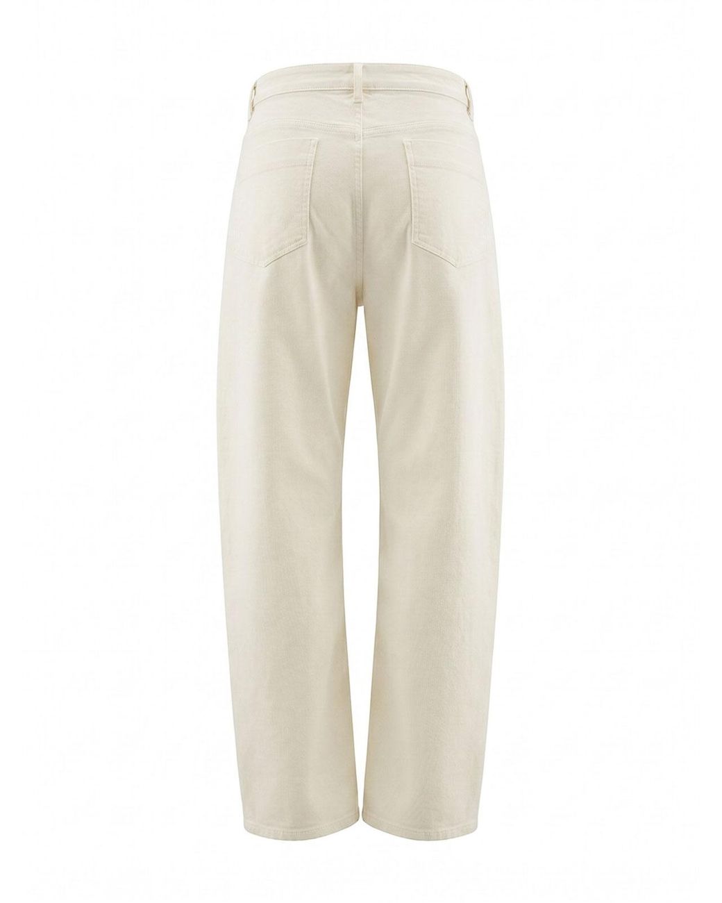 Nili Lotan Natural Wide-Leg Trousers