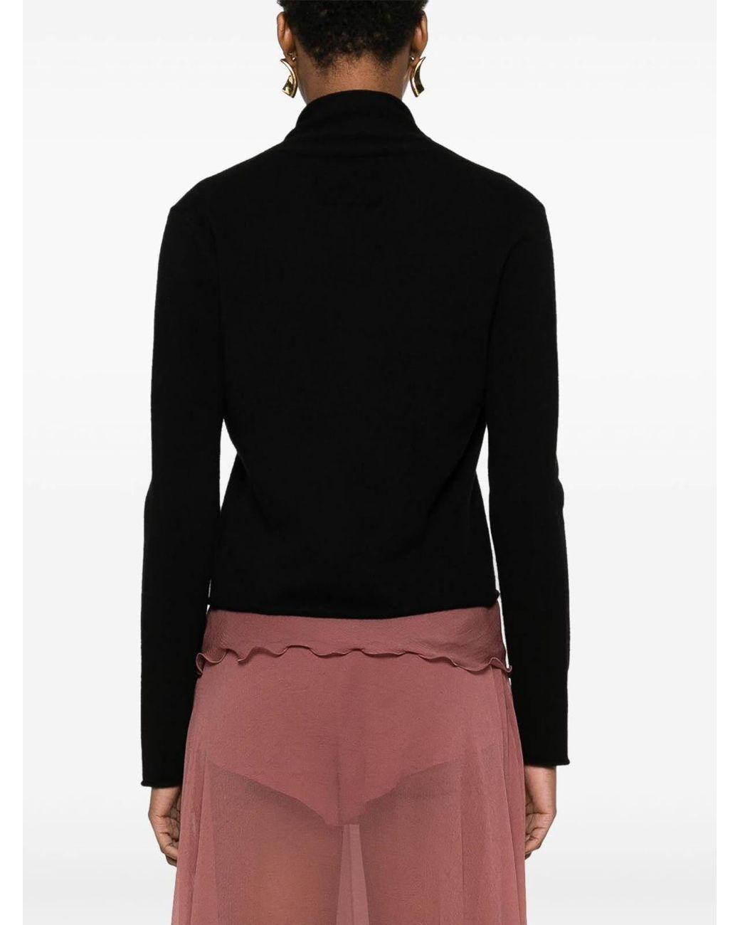 Guest In Residence Black Cashmere Cardigan