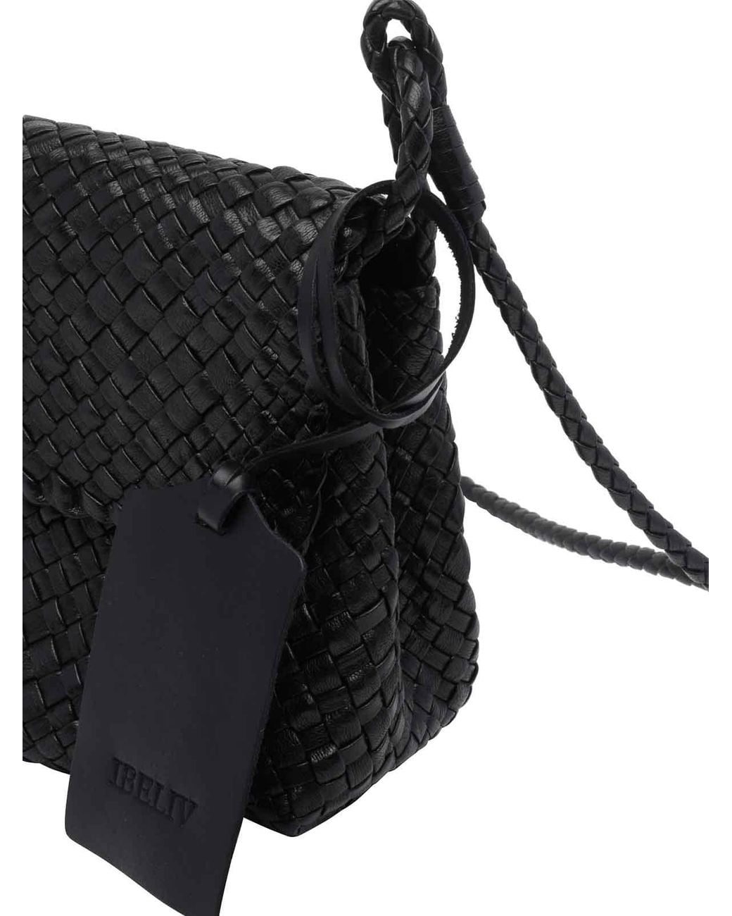 IBELIV Black Paris Crossbody Bag