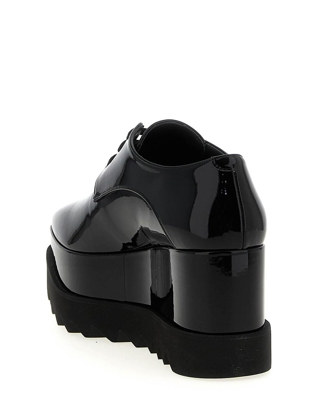 Stella McCartney Black Stellabration Capsule 'Monocrome Elyse' Wedges