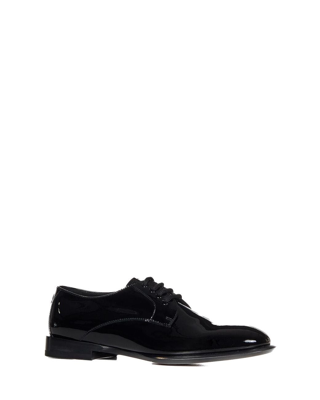 Alexander McQueen Black Oxford Lace-Up for men
