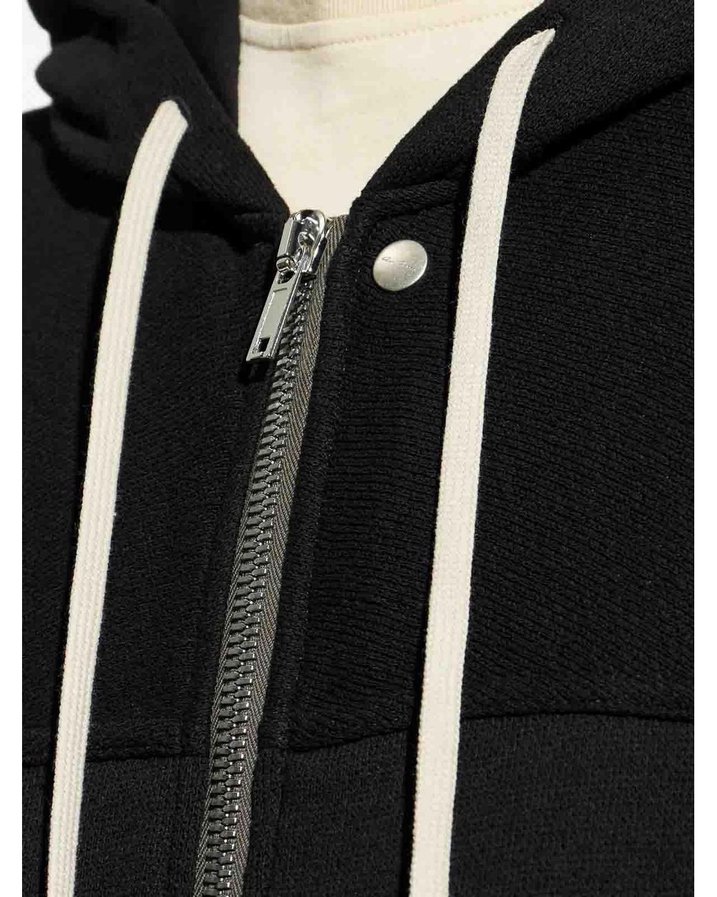 Rick Owens Black Zip-Throughs for men