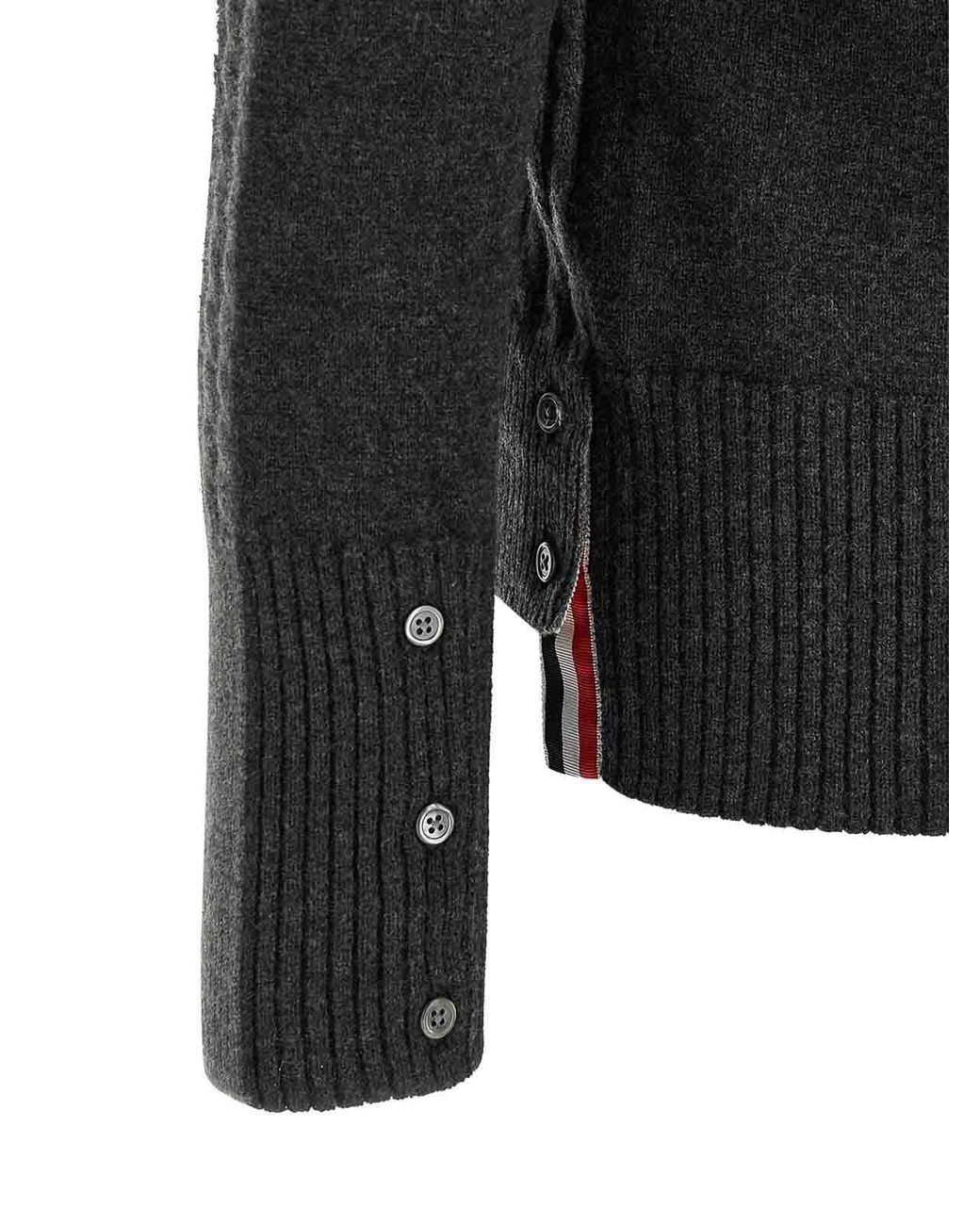 Polo Thom Browne de hombre de color Gray